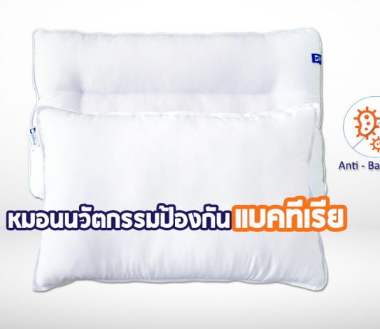 Dpillow หมอนใบแรกของโลก ป้องกันแบคทีเรียได้แบบถาวร