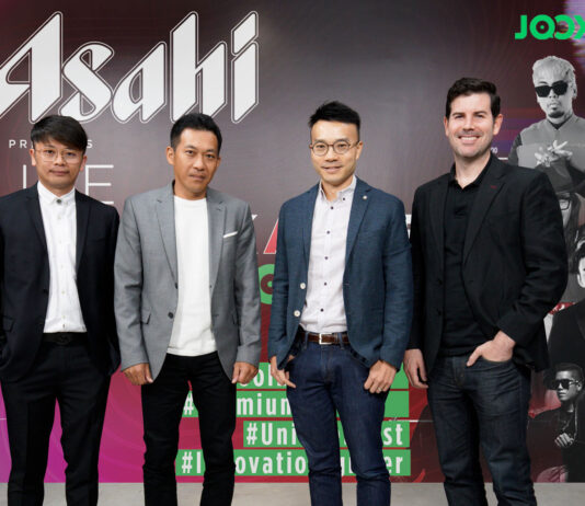 JOOX จับมือ ‘อาซาฮี’ จัดคอนเสิร์ตซีรีย์ 4 ความมันส์ทางดนตรี