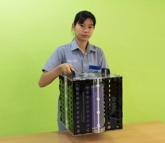 นศ.เทคนิคสุพรรณบุรีสร้างเครื่องฟอกอากาศ PM.2.5 ฆ่าเชื้อโรคในอากาศได้