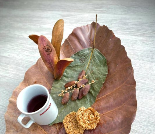 จานใบไม้..นวัตกรรมเพื่อชุมชน by แสนไชย เค้าภูไทย