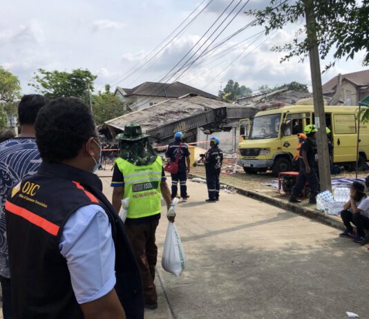 คปภ. เร่งช่วยเหลือประกันภัยอาคาร 3 ชั้นถล่มพร้อมเยียวยาผู้เสียชีวิต-ฮีโร่ดับเพลิง