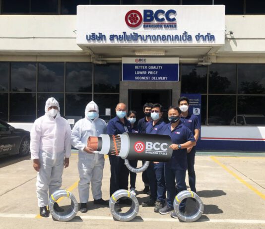 บางกอกเคเบิ้ล มอบสายไฟฟ้า จับมือ Dow หนุนการปรับปรุงอาคาร รพ.สนาม บ้านฉาง EEC