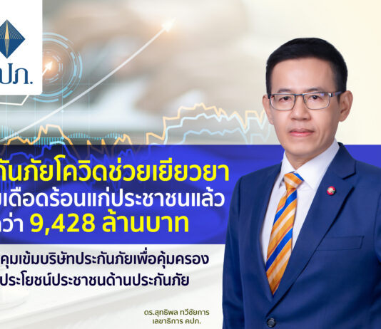 ประกันภัยเยียวยาโควิดเฉียดหมื่นล้าน