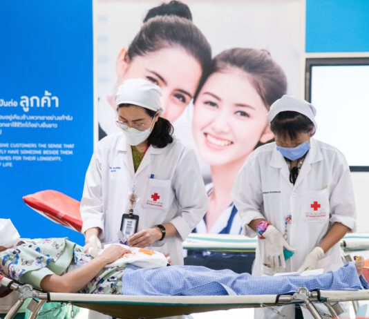 ไทยประกันชีวิต จัดกิจกรรมรับบริจาคโลหิต ภายใต้โครงการ “Dare to give พิชิตโลหิต 1.2 ล้านซีซี”