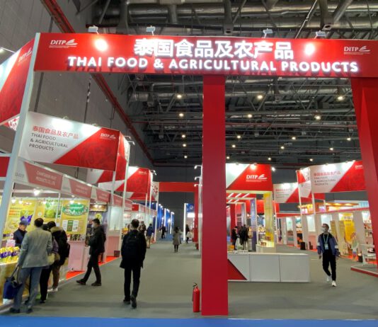งาน CIIE 2021 ในจีนดันยอดขายสินค้าไทยทะลุ 328 ล้านบาท