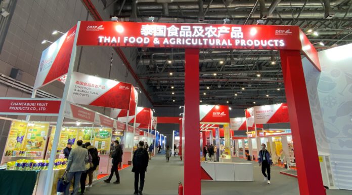 งาน CIIE 2021 ในจีนดันยอดขายสินค้าไทยทะลุ 328 ล้านบาท