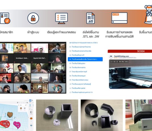 มจธ.- ฟีโบ้ พัฒนา Tele 3D Printing เชื่อมเครือข่ายการใช้เครื่องพิมพ์สามมิติระหว่างสถานศึกษา