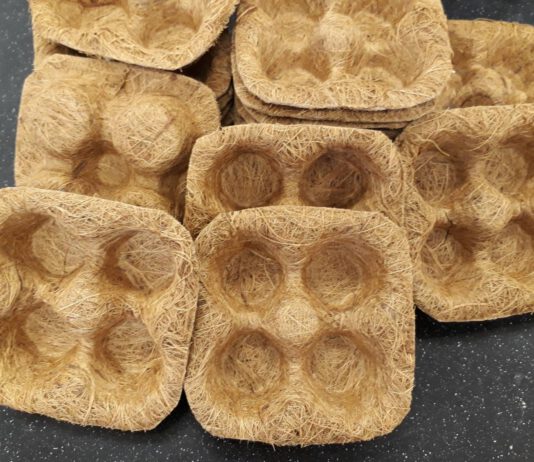 วว. ขับเคลื่อน BCG เพิ่มมูลค่าวัสดุเหลือทิ้งภาคการเกษตร วิจัยพัฒนาเป็นกระถางเพาะชำย่อยสลายได้