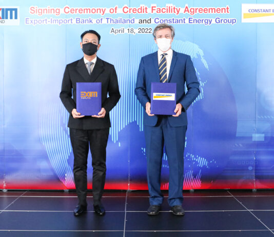 EXIM BANK หนุน คอนสแตนท์ เอนเนอร์จี 155 ลบ. ติดตั้งระบบ Solar Rooftop ขยายธุรกิจพลังงานสะอาด ลดปัญหาโลกร้อน