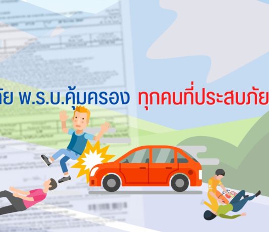 ประกันภัย พ.ร.บ.คุ้มครองทุกคนที่ประสบภัยจากรถ