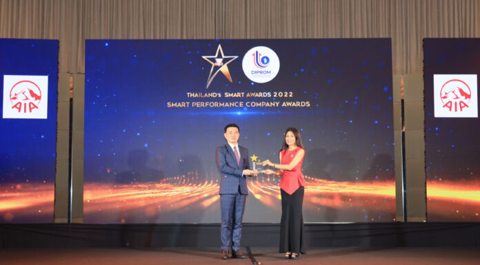 เอไอเอ ประเทศไทย คว้า 2 รางวัลจากเวที Thailand’s Smart Awards 2022
