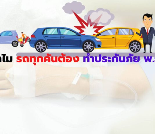 ทำไมรถทุกคันต้องทำประกันภัย พ.ร.บ.?