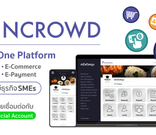 เปิดตัว Funcrowd ระบบจัดการร้านค้า All-In-One ครบทุกฟังก์ชั่นในแพลตฟอร์มเดียว ตอบโจทย์ธุรกิจ SMEs ก้าวทันโลกยุคดิจิทัล