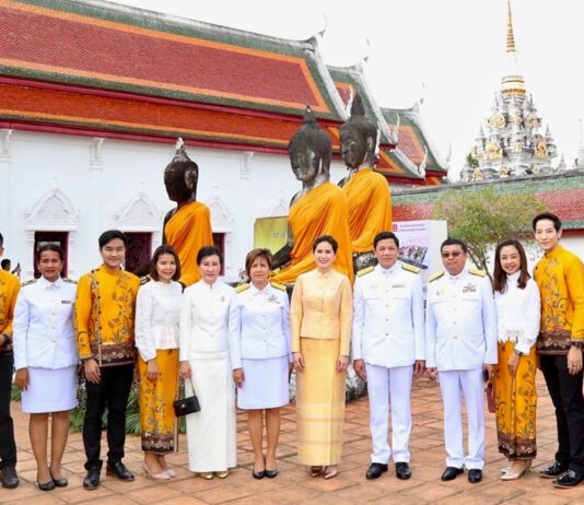 ทิพยประกันชีวิต ร่วมบุญกฐินพระราชทาน ธนาคารออมสิน วัดพระบรมธาตุไชยาราชวรวิหาร จ.สุราษฏร์ธานี
