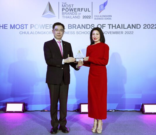 เอไอเอ ประเทศไทย คว้ารางวัล “สุดยอดแบรนด์ทรงพลังปี 2022” ติดต่อกันเป็นครั้งที่ 6