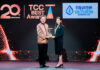 กรุงเทพประกันชีวิต รับรางวัล TCC BEST AWARDS 2022 จรรยาบรรณดีเด่น ปีที่ 20 ประจำปี 2565 จากหอการค้าไทย