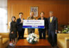 สมาคมประกันชีวิตไทย มอบเงินบริจาคให้แก่มูลนิธิพระดาบส