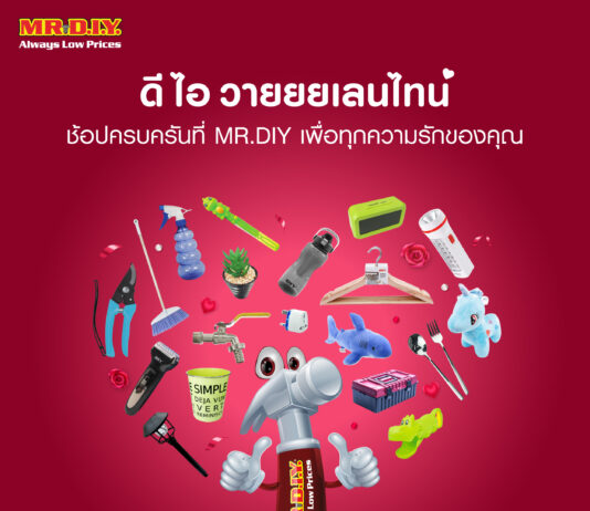 มิสเตอร์. ดี.ไอ.วาย.ชวนสร้างสรรค์ไอเดียของขวัญต้อนรับวันวาเลนไทน์