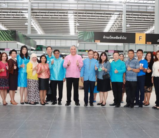 การเคหะแห่งชาติตรวจความพร้อมตลาด “สุขประชามาร์เก็ต ฉลองกรุง”