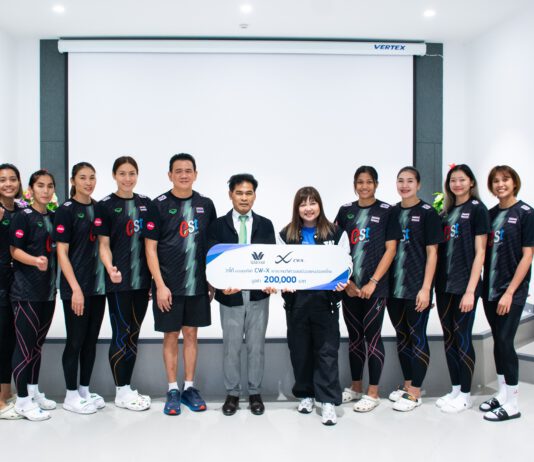“วาโก้” ร่วมยินดีกับทัพนักกีฬาวอลเลย์บอลหญิงทีมชาติไทย