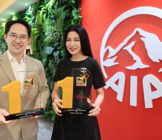 เอไอเอ ประเทศไทย คว้ารางวัล “Marketeer No.1 Brand Thailand 2023” ต่อเนื่องเป็นปีที่ 12
