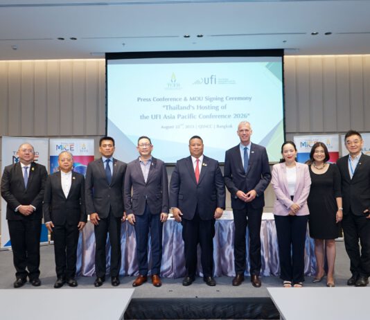 สมาคมการแสดงสินค้าโลกเลือกไทย จัดงาน UFI Asia Pacific Conference 2026