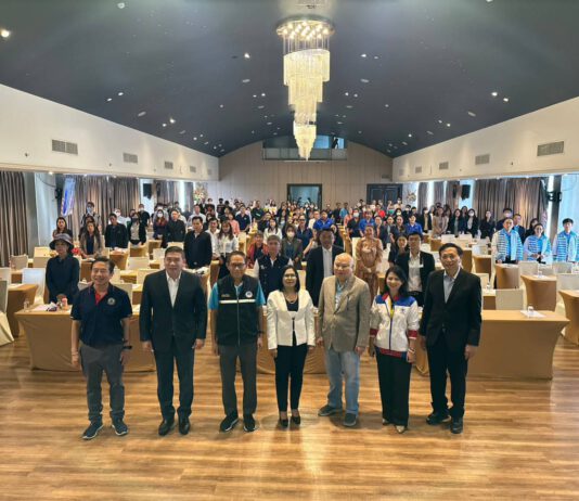 กปว. จัดโครงการบรรยายความรู้ด้านการประกันภัยที่เกี่ยวกับภารกิจของ กปว. และ กปช. ให้แก่ตัวแทน – นายหน้าประกันภัย ภาค 6 (ชลบุรี)