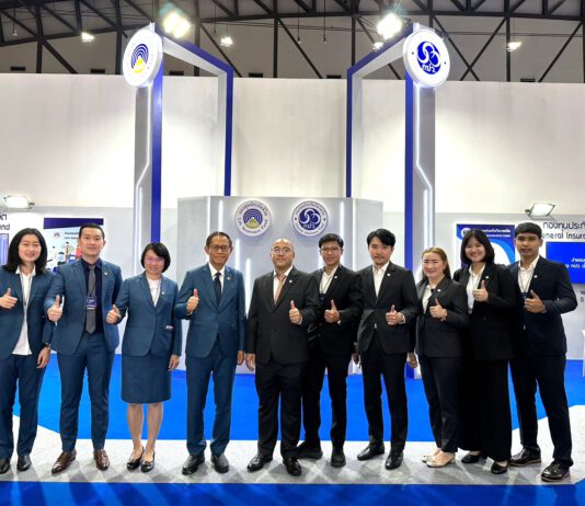 กปว. และ กปช. ร่วมออกบูธประชาสัมพันธ์บทบาท หน้าที่ ภารกิจของกองทุนฯ ภายในงาน“Thailand InsurTech Fair 2023”