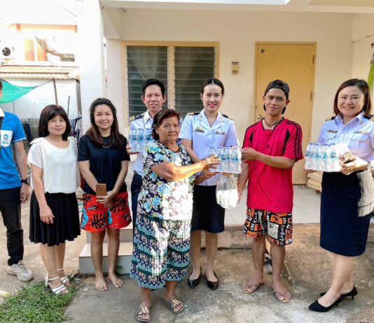 การเคหะแห่งชาติให้กำลังใจแรงงานไทยในอิสราเอลที่เดินทางกลับถึงประเทศไทยชุดแรก