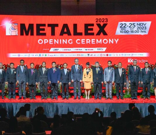 งาน “METALEX 2023” ครั้งที่ 37 เปิดตัวใหญ่กว่าเดิม อวดโฉมนวัตกรรมโลหการสุดล้ำ ครบเครื่องเรื่องโลหการ
