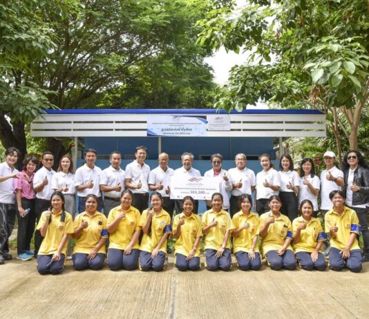 มูลนิธิพลังน้ำใจไทยส่งมอบอาคารสาธารณูปโภคแก่โรงเรียนพรหมบุรีรัชดาภิเษก
