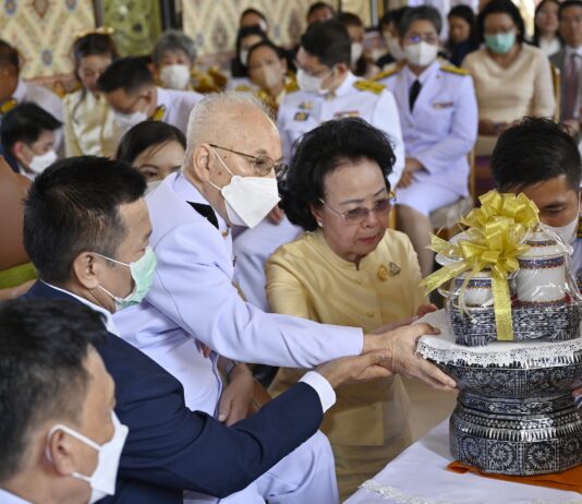 เมืองไทยประกันชีวิต น้อมถวายผ้าพระกฐินพระราชทาน ประจำปี 2566 ณ วัดบัวงาม พระอารามหลวง จังหวัดราชบุรี