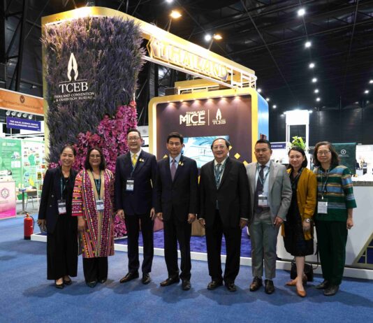 ทีเส็บต้อนรับรองนายกรัฐมนตรีและรัฐมนตรีว่าการกระทรวงการต่างประเทศในงาน Thailand Mega Fair 2023