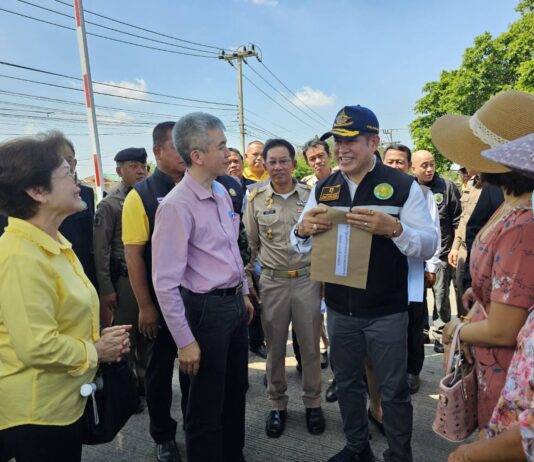 ร้อง “ธรรมนัส” เบรกกรมชลฯ ถมคลองเปรมฯสร้างบ้านมั่นคง