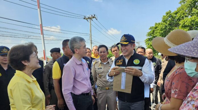 ร้อง “ธรรมนัส” เบรกกรมชลฯ ถมคลองเปรมฯสร้างบ้านมั่นคง