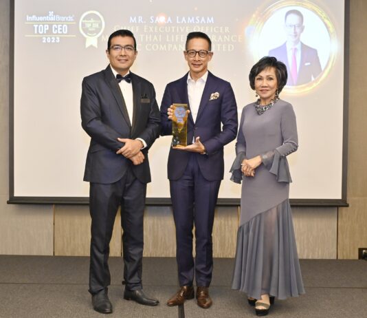 “สาระ ล่ำซำ” รับรางวัลเกียรติยศ TOP CEO (THAILAND) 2023 ต่อเนื่องเป็นปีที่ 3