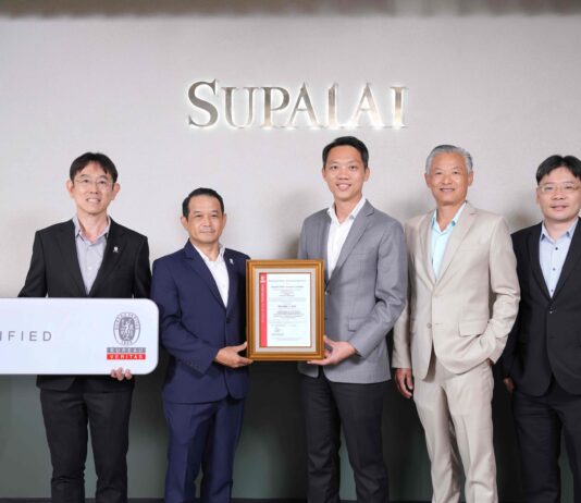 ศุภาลัย โชว์ศักยภาพคว้ามาตรฐานสากล ISO 14064-1 : 2018 เปิดเผยข้อมูลปล่อยก๊าซเรือนกระจก ครอบคลุมทั่วประเทศ