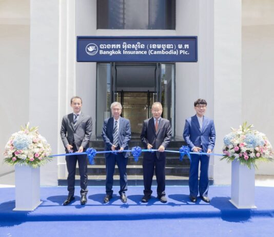 Bangkok Insurance (Cambodia) เปิดอาคารสำนักงานแห่งใหม่รองรับการขยายตัว พร้อมจัดพิธีทำบุญเพื่อความเป็นสิริมงคล