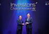 ทิพย กรุ๊ป โฮลดิ้งส์ รับรางวัล “Investors’ Choice Award ครั้งที่ 5 ประจำปี 2567” ต่อเนื่องเป็นปีที่ 17