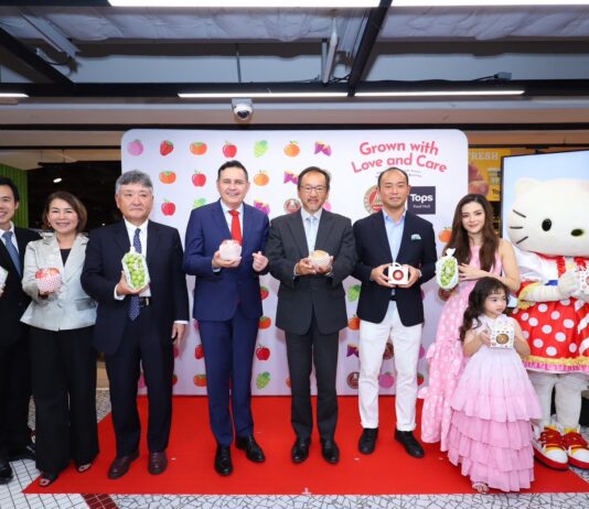 ท็อปส์ ฟู้ด โชว์ผลไม้ของญี่ปุ่น ปลูกด้วยความรักและเอาใจใส่