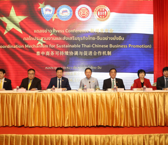 ภาคเอกชนไทย-จีน ร่วมจัดตั้งกลไกประสานงานและส่งเสริมธุรกิจไทย-จีนอย่างยั่งยืน