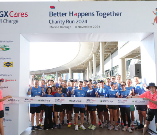 ไทยเบฟร่วมมือ SGX Group สนันสนุนองค์กรการกุศลผ่านกิจกรรม SGX Cares Bull Charge Charity Run