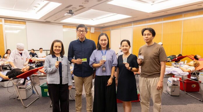 กรุงเทพประกันภัยจัดกิจกรรมบริจาคโลหิตให้แก่สภากาชาดไทยอย่างต่อเนื่อง