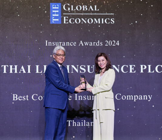ไทยประกันชีวิต คว้ารางวัล Best Corporate Insurance Company 2024