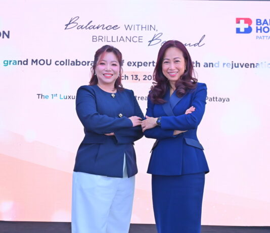 เมสันจับมือโรงพยาบาลกรุงเทพพัทยา เปิดแคมเปญ Balance within, Brilliance Beyond
