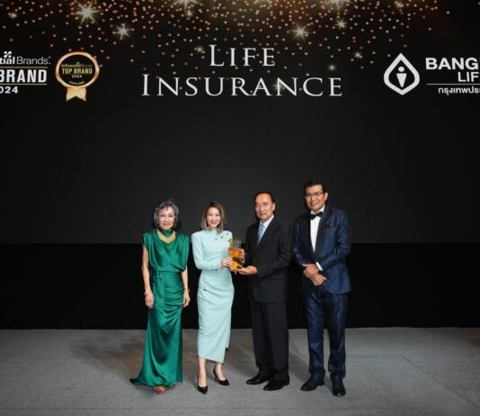 กรุงเทพประกันชีวิตคว้ารางวัล Top Influential Brand Award จากเวที 2024 Asia CEO Summit & Award Ceremony