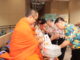 การเคหะแห่งชาติจัดกิจกรรมประเพณีสงกรานต์ 2568 โครงการฟื้นฟูเมืองชุมชนดินแดง ระยะที่ 2 อาคาร D1