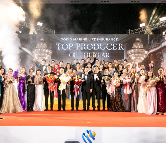 โตเกียวมารีนประกันชีวิตจัดพิธีมอบรางวัลประจำปี TOP OF THE YEAR 2024