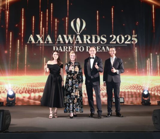 แอกซ่าประกันภัย เชิดชูความสำเร็จของตัวแทนและนายหน้าประกันภัย ในงาน AXA Awards 2025 ภายใต้วิสัยทัศน์ ‘Dare to Dream’