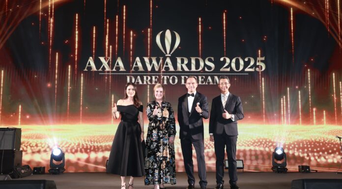 แอกซ่าประกันภัย เชิดชูความสำเร็จของตัวแทนและนายหน้าประกันภัย ในงาน AXA Awards 2025 ภายใต้วิสัยทัศน์ ‘Dare to Dream’